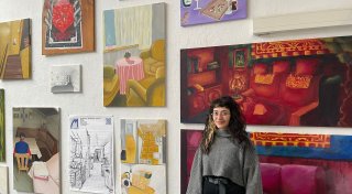 Ausstellung in der Universität: Paderborner Studierende präsentieren ihre Kunstwerke
