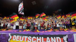 Laura Ludwig über Fußball-EM: «Coole Atmosphäre hier»