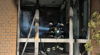 Klinik legt nach tödlichem Feuer Kondolenzbuch aus