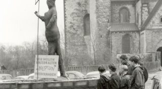 Warum dieser Paderborner Brunnen für so viel Aufregung sorgte