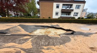 Wasserrohrbruch in Bielefeld: Wasserversorgung wieder hergestellt
