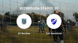Kantersieg für SC Borchen gegen TuS Asemissen