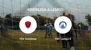 Remis im Duell zwischen dem TSV Schötmar und dem TBV Lemgo II