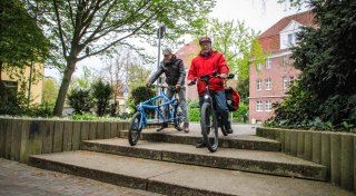 Fahrradexperten warnen vor Lebensgefahr auf Herforder Radwegen