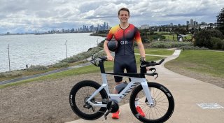 Über den Hermannslauf kommt der Bielefelder Sebastian Tebbe zur Triathlon-WM