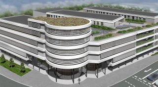 Stillstand nach dem Spatenstich am geplanten Gesundheitszentrum in Bad Oeynhausen