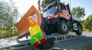 Beste Fahrer von Schneepflügen kommen aus Hessen