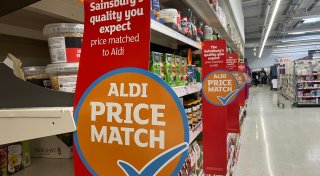 Aldi liefert sich Preiskampf mit britischen Supermarktketten