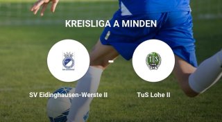 SV Eidinghausen-Werste II verliert gegen TuS Lohe II