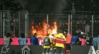 Gestürzter Frankfurt-Fan auf Weg der Besserung