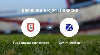 SSV Pr. Ströhen verbucht knappen Erfolg gegen TuS Eintracht Tonnenheide