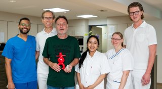 Plötzlich kein Gefühl in den Beinen: Aortenaneurysma bringt Herforder in Lebensgefahr