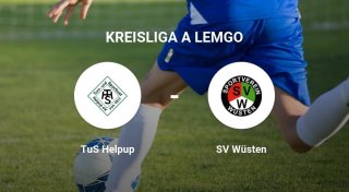 Knappe Niederlage für SV Wüsten gegen TuS Helpup