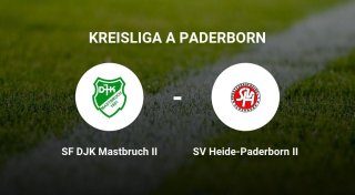 SV Heide-Paderborn II jubelt über überwältigenden Auswärtssieg über SF DJK Mastbruch II
