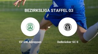 SV GW Anreppen unterliegt gegen Delbrücker SC II