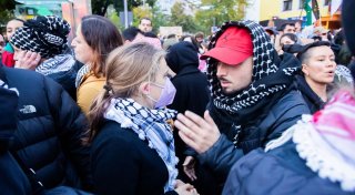 Flaschenwürfe bei propalästinensischer Demo in Berlin