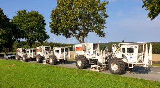 Außergewöhnliche Trucks durchleuchten den Boden im Kreis Paderborn