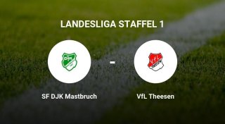 Das Team der SF DJK Mastbruch gegen den VfL Theesen trennen sich unentschieden