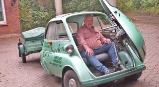 Ungewöhnliches Kult-Auto von Hotelier aus dem Kreis Gütersloh ist ein Hingucker