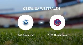 Das Spiel zwischen dem TuS Ennepetal und dem 1. FC Gievenbeck endet unentschieden