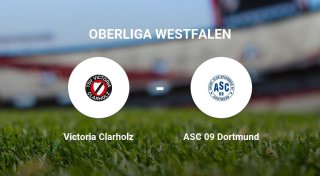 Das Spiel zwischen dem Victoria Clarholz und dem ASC 09 Dortmund endet unentschieden