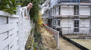 Bielefelder beklagt 83.000 Euro Schaden durch Riesenbaustelle in der Nachbarschaft