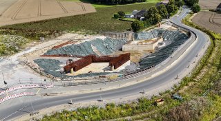 Der Ausbau der Ostwestfalenstraße in Bielefeld stockt: Suche nach neuer Baufirma läuft
