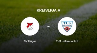 SV Häger setzt sich knapp durch gegen TuS Jöllenbeck II