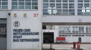 Hohes Sicherheitsrisiko: Starkregen könnte Feuerwache Bad Oeynhausen fluten