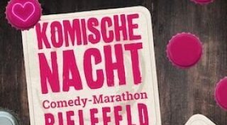 Komische Nacht: Wir verlosen Karten für Bielefeld