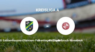 SG Sabbenhausen-Elbrinxen-Falkenhagen-Lügde erringt knappen Sieg gegen SV Diestelbruch-Mosebeck