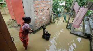 Über 30 Tote in Indien bei Überflutungen und Erdrutschen