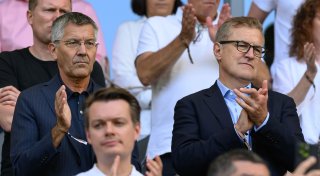 Hainer über Bayern-Boss Dreesen: Sind mit Vorstand zufrieden