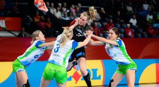 Sieg gegen Slowenien: Handball-Frauen EM-Siebter