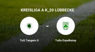TuS Tengern II im Spiel gegen TuRa Espelkamp um Längen besser