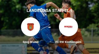 FC RW Kirchlengern im Match gegen Spvg Brakel deutlich dominierend