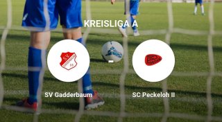 SC Peckeloh II ergibt sich SV Gadderbaum