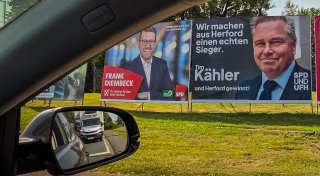 Herfords Bürgermeister irritiert mit Wahlslogan