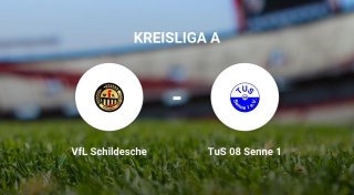 Katastrophale Niederlage gegen VfL Schildesche - deftige Niederlage für TuS 08 Senne 1