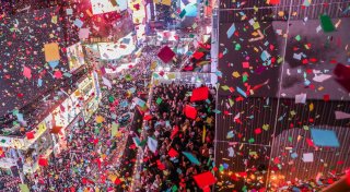 New York feiert Silvester mit Kult-Kristallkugel