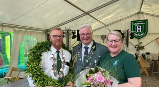 In Oeynhausen regiert ein Kaiser statt eines Schützenkönigs
