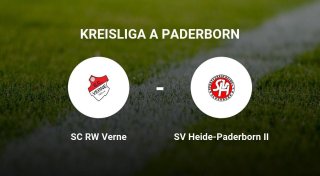 SV Heide-Paderborn II verliert gegen SC RW Verne