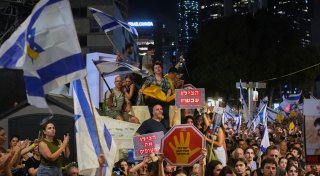 Streik und Großdemonstration für Freiheit der Hamas-Geiseln