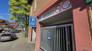 Ab sofort gesperrt: Volksbank-Tiefgarage in Höxter muss saniert werden