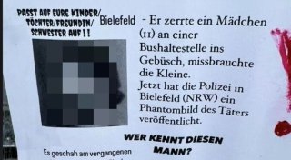 Fake-Fahndung in Bielefeld: Gefälschtes Plakat zu angeblicher Vergewaltigung geht viral