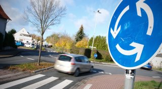 Warum es an diesem Kreisverkehr in Löhne deutlich weniger Unfälle gibt