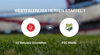 Die SV Borussia Emsdetten gegen das Team der FSC Rheda