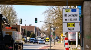 Wichtige Herforder Zufahrtsstraße wird wegen Bauarbeiten wochenlang zur Einbahnstraße