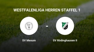 Heimniederlage im Heyden-Securit Hassenbrock-Stadion - SV Mesum verliert gegen SV Rödinghausen II
