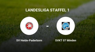 SV Heide-Paderborn bietet SVKT 07 Minden Paroli